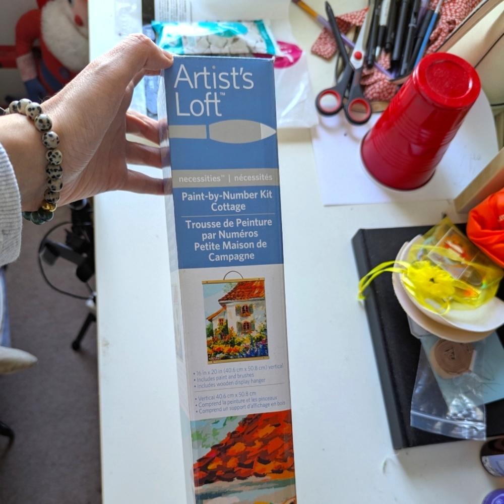 Mediterranean House Paint By Number Kit
